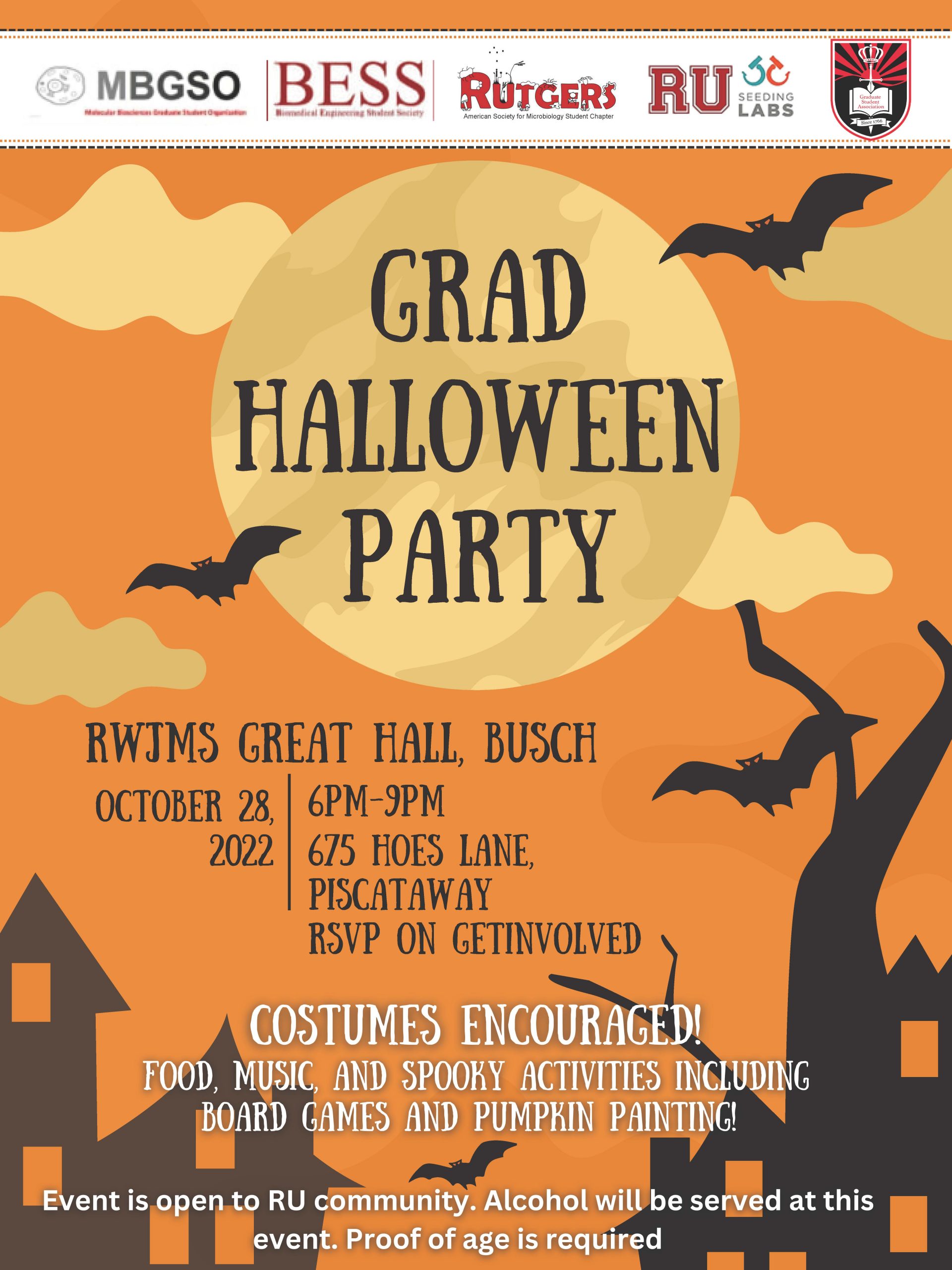 GSA Halloween Night Graduate Student Association